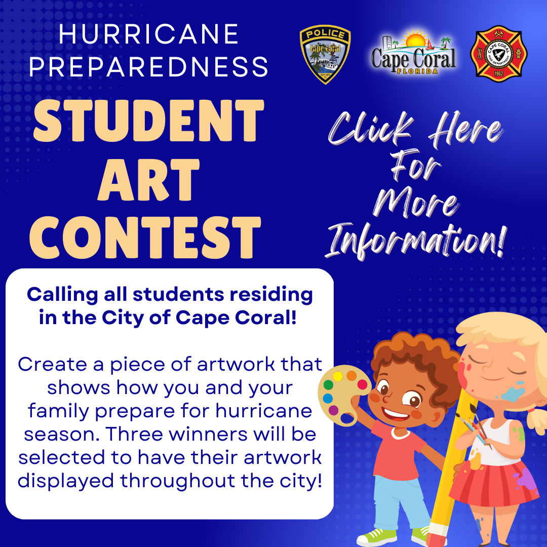 Hurricane Prep Student Art Contest PR